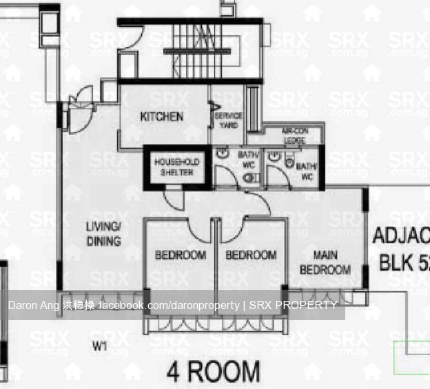 Blk 526B Pasir Ris Street 51 (Pasir Ris), HDB 4 Rooms #207756531